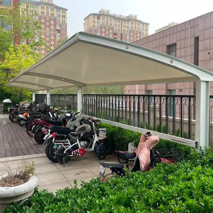 平和县膜结构电动车棚